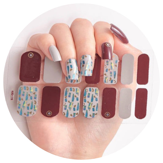 Bell  Nail Wraps / Nail Strips / Nail Stickers