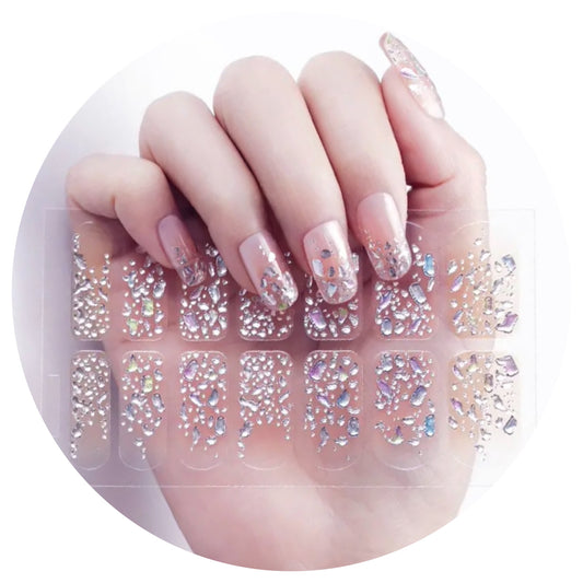 Sky Nail Wraps / Nail Strips / Nail Stickers