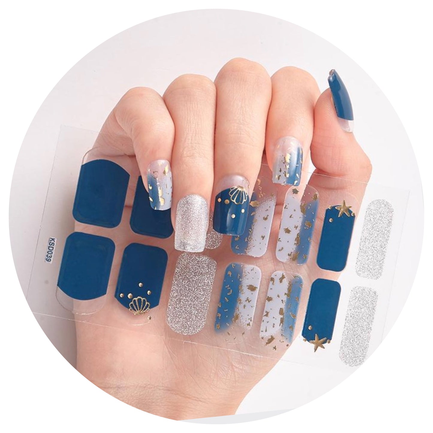 Alba Nail Wraps / Nail Strips / Nail Stickers