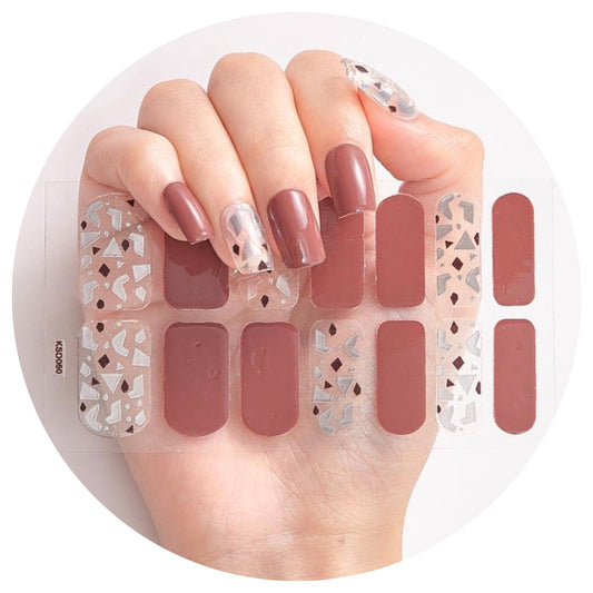 Aria Nail Wraps / Nail Strips / Nail Stickers