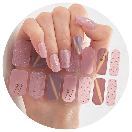 Rhea Nail Wraps / Nail Strips / Nail Stickers