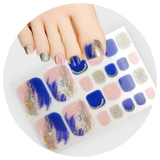 Amelia Nail Wraps / Nail Strips / Nail Stickers