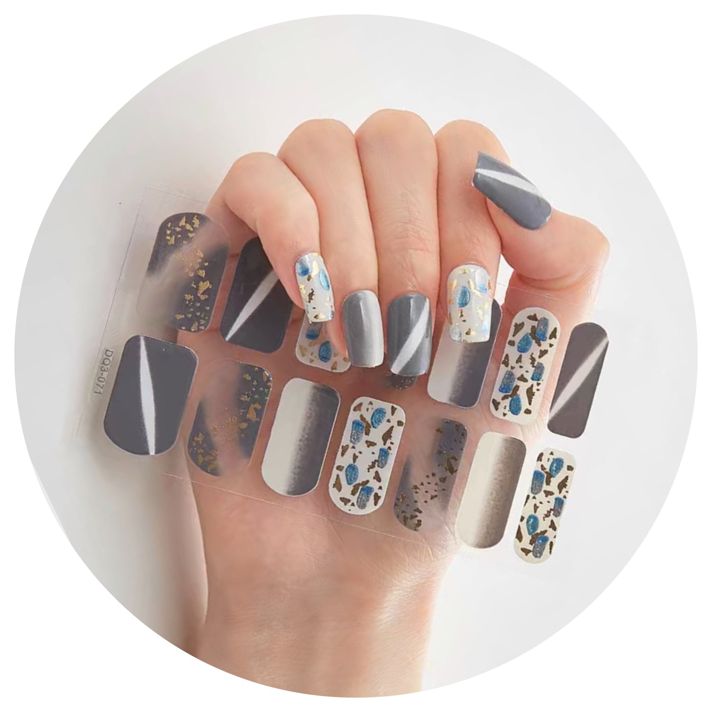 Meg Nail Wraps / Nail Strips / Nail Stickers