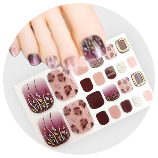 Adele Nail Wraps / Nail Strips / Nail Stickers