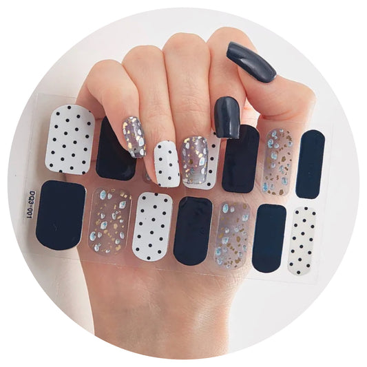 Olga Nail Wraps / Nail Strips / Nail Stickers