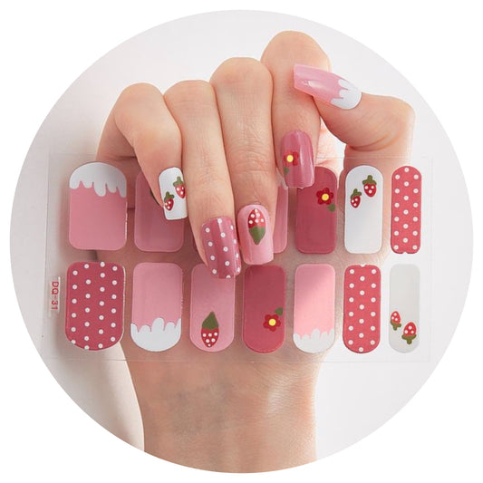 Sweet Nail Wraps / Nail Strips / Nail Stickers